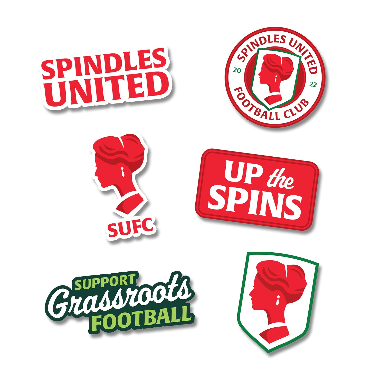 The Six Sticker Pack